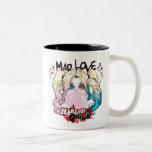 Tasse 2 Couleurs Batman | Mad Love Harley Quinn Chewing Bubble Gum<br><div class="desc">Découvrez cette bande dessinée de Harley Quinn art de son chewing-gum à bulles avec les mots "Mad Love" écrit au-dessus du coeur et des étoiles.</div>