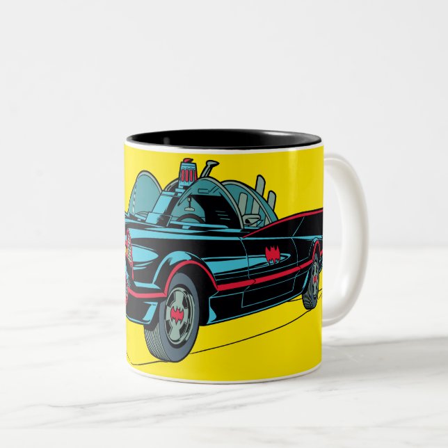 Tasse 2 Couleurs Batmobile (Devant droit)