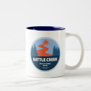 Tasse 2 Couleurs Battle Creek Wild Et Rivière Pittoresque Idaho