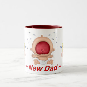 Tasse 2 Couleurs Bawling Baby - Nouveau papa