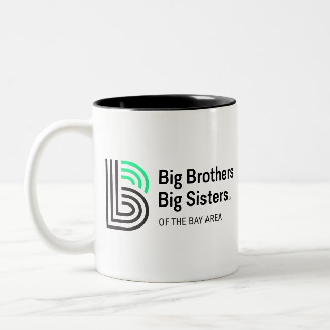 Tasse 2 Couleurs BBBS de la région de baie (Gauche)