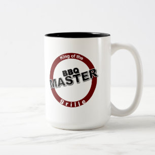 Tasse 2 Couleurs BBQ Master King of the Grille