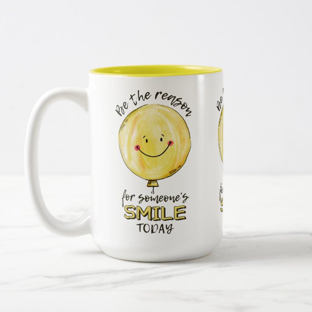 Tasse 2 Couleurs "Be The Reason" (Soyez la raison) (Gauche)