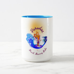 Tasse 2 Couleurs "Beach Babe Surfer"