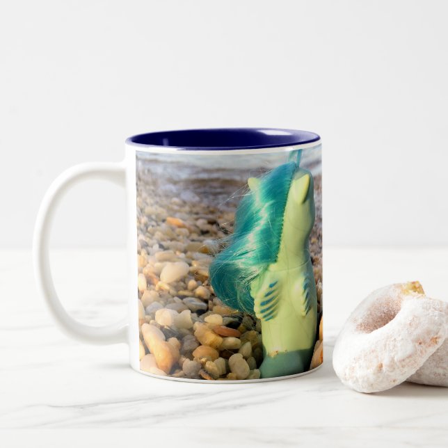 Tasse 2 Couleurs Beachcomber Baby Sea Pony at the Beach (Avec donut)