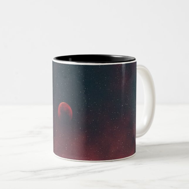 Tasse 2 Couleurs Beau espace (Devant droit)