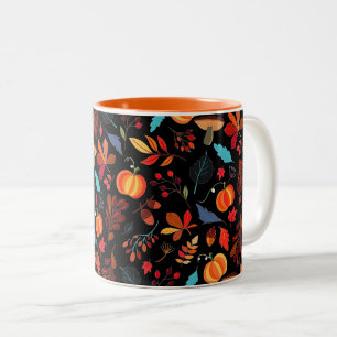 Tasse 2 Couleurs Beau Motif d'automne - Choisir/Ajouter une couleur