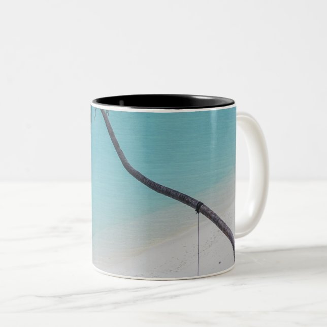 Tasse 2 Couleurs Beau Paysage Marin (Devant droit)