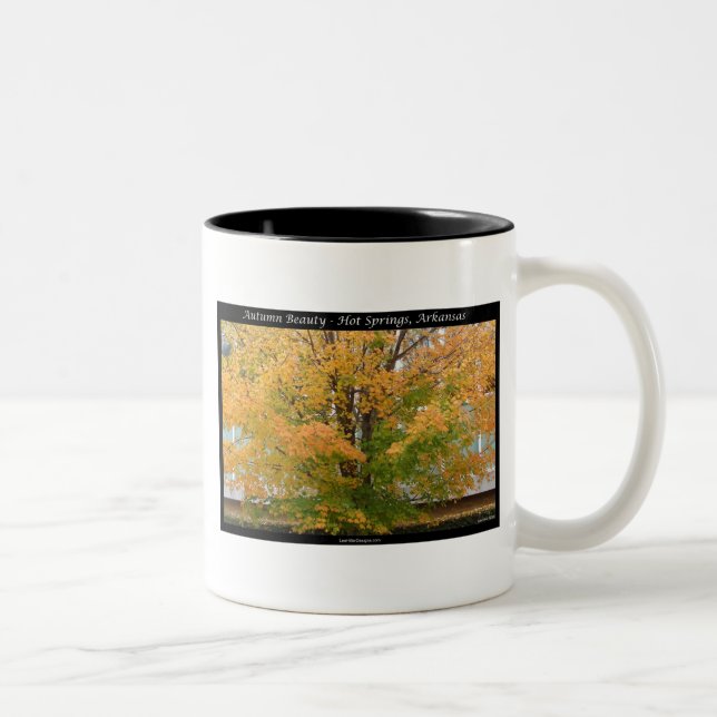Tasse 2 Couleurs Beauté d'automne sources chaudes, Arkansas Vêtemen (Droit)