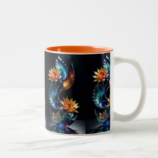Tasse 2 Couleurs Beauté florissante : Enchantement de la Coupe Flor (Droit)
