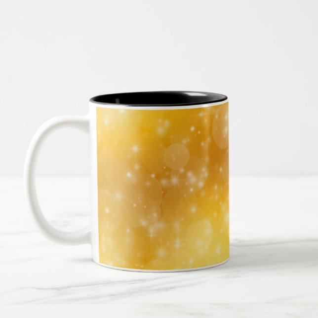 Tasse 2 Couleurs Beauté Jaune  (Gauche)