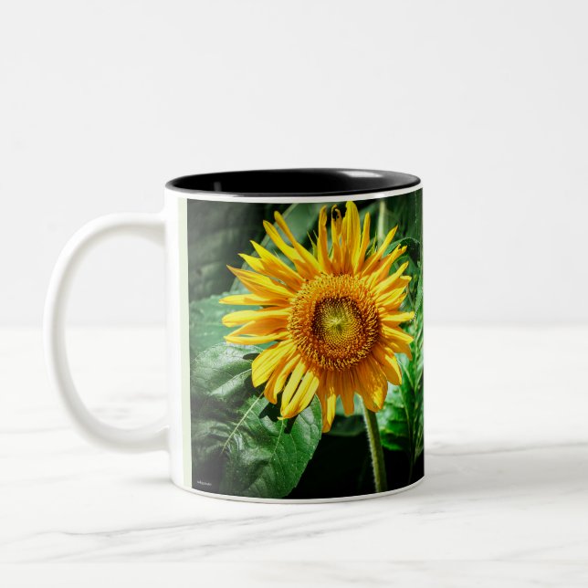 Tasse 2 Couleurs Beauté Tournesol (Gauche)