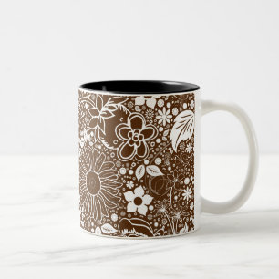 Tasse 2 Couleurs Beautés botaniques Brown