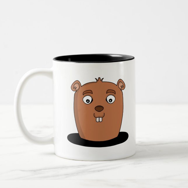 Tasse 2 Couleurs Beaver coming out (Gauche)