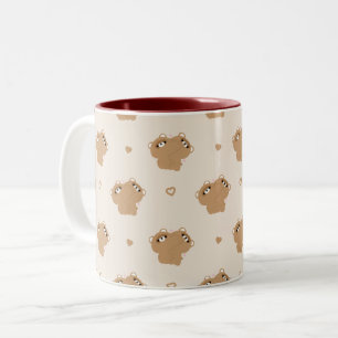 Tasse 2 Couleurs Beaver Couple Muple