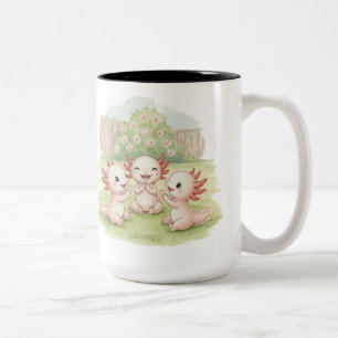 Tasse 2 Couleurs Bébé Axolotl & Amis