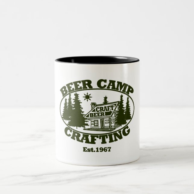 Tasse 2 Couleurs Beer Camp Crafting Est.1967 (Centre)