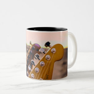 Tasse 2 Couleurs Belle Basse Guitare