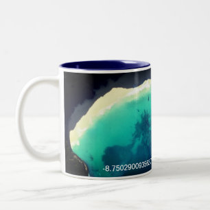 Tasse 2 Couleurs Belle boisson Diamond Beach