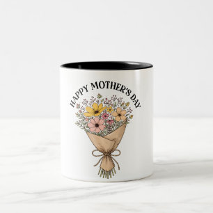 Tasse 2 Couleurs Belle Bonne Fête des Mères Maman