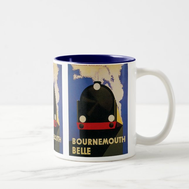 Tasse 2 Couleurs Belle de Bournemouth (Droit)