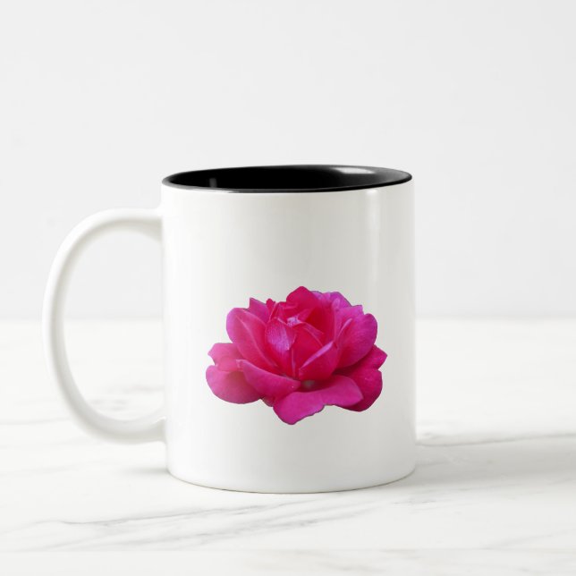 Tasse 2 Couleurs belle rose rose rose rose (Gauche)