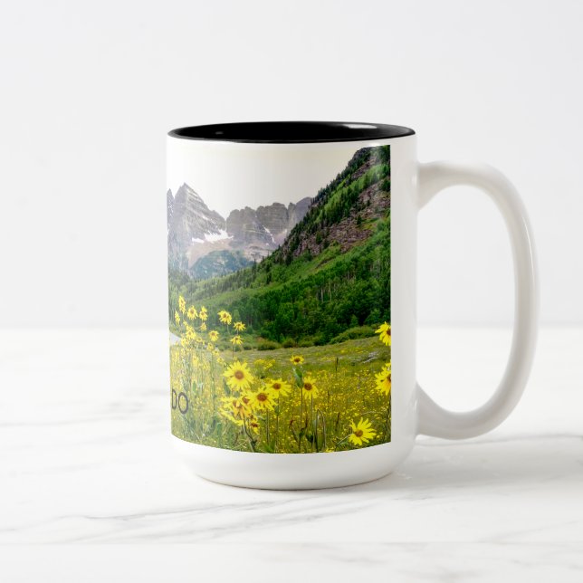 Tasse 2 Couleurs Bells marron (Droit)