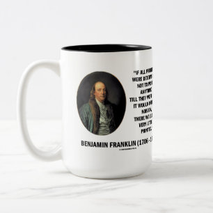 Tasse 2 Couleurs Ben Franklin Imprimantes Pour Ne Pas Imprimer Cita