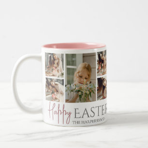 Tasse 2 Couleurs Bénédiction de Pâques Elégante OEufs de Pâques Pho