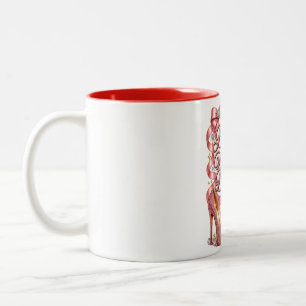 Tasse 2 Couleurs Béni au-delà de toute mesure pour mon anniversaire