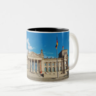 Tasse 2 Couleurs Berlin ville Allemagne Reichstag bâtiment bâtiment