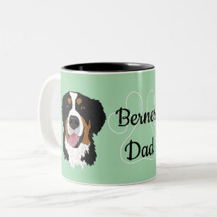 Tasse 2 Couleurs Berner personnalisé papa/maman
