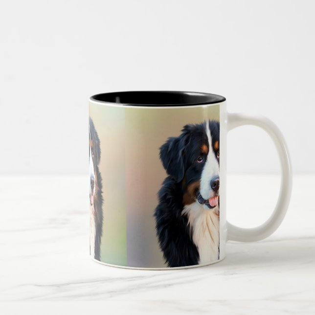Tasse 2 Couleurs Berner Sennenhund (Droit)