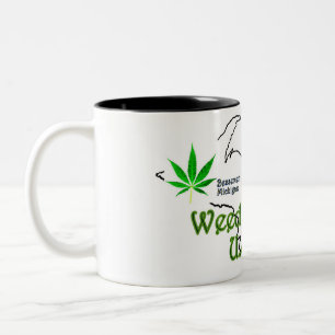 Tasse 2 Couleurs Bessemer Michigan, mauvaises herbes Town USA Coffe