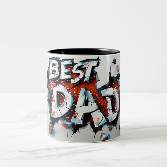 Tasse 2 Couleurs Best dad (Centre)