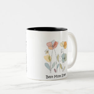 Tasse 2 Couleurs Best Mom Ever Mother's Day