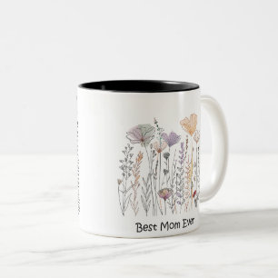 Tasse 2 Couleurs Best Mom Ever Mother's Day