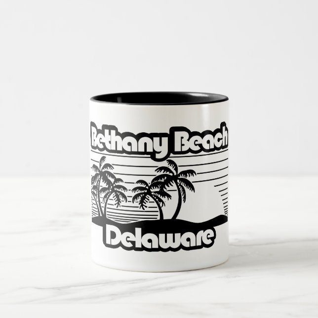 Tasse 2 Couleurs Bethany Beach Delaware (Centre)