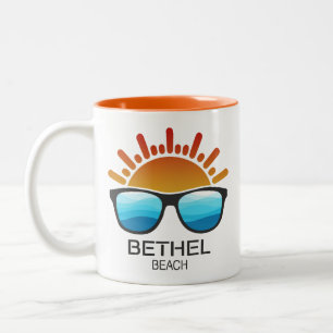 Tasse 2 Couleurs Bethel Beach Virginia Lunettes de soleil
