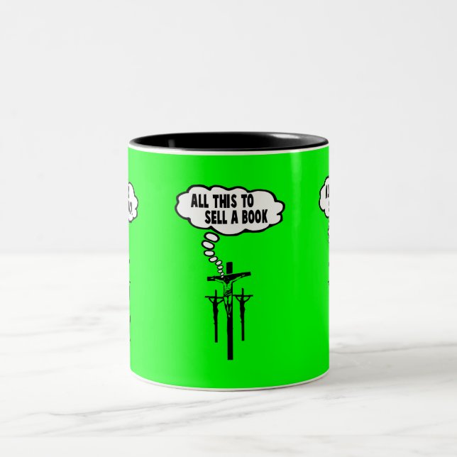 Tasse 2 Couleurs Bible d'Athiest (Centre)