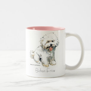 Tasse 2 Couleurs Bichon Frise