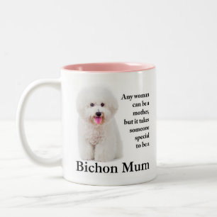 Tasse 2 Couleurs Bichon Mum