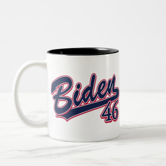 Tasse 2 Couleurs Biden 46 (Gauche)
