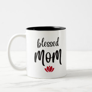 Tasse 2 Couleurs Bienheureuse maman