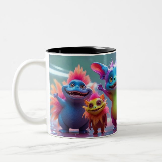 TASSE 2 COULEURS BIENVENUE (Gauche)