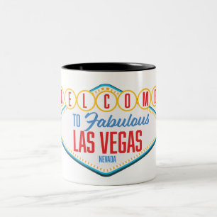 Tasse 2 Couleurs Bienvenue à la fabuleuse Las Vegas