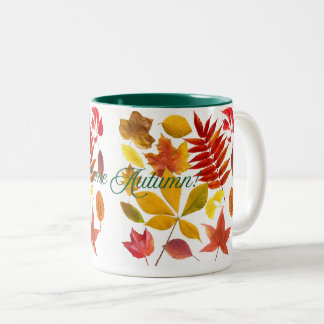 Tasse 2 Couleurs Bienvenue Automne