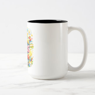 Tasse 2 Couleurs Bienvenue dans notre classe – Une salle de classe