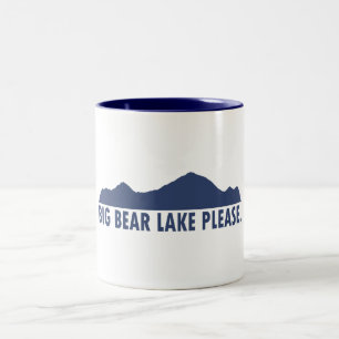 Tasse 2 Couleurs Big Bear Lake Californie