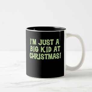 Tasse 2 Couleurs Big Kid à Noël